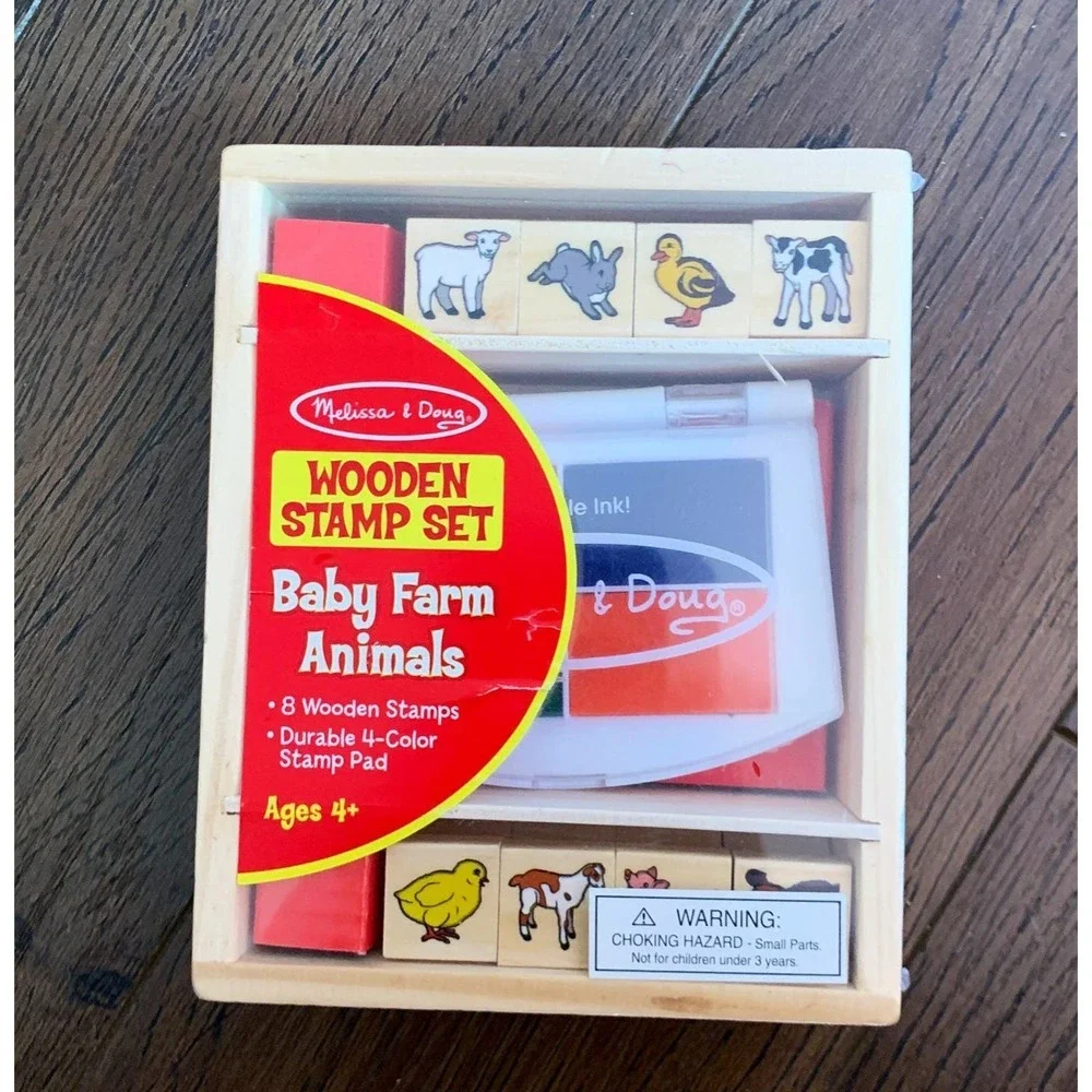 Wooden‎ stamp set